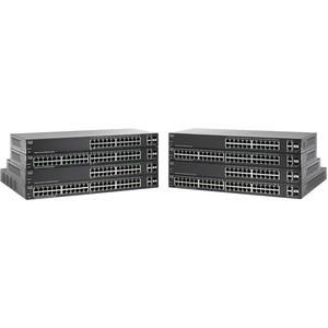 SF220-48P-K9-UK Cisco SF220-48P 48-Port 10/100 PoE Smart Plus Switch - 48 Ports - Manageable - 10/100Base-TX, 10/100/1000Base-T, 1000Base-X - 2 Layer Supported - 2 SFP Slots - Desktop,  (Refurbished)