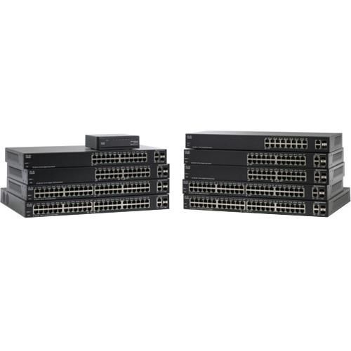SF200-24FP-UK Cisco 24-Ports 10/100 Smart Switch PoE 180W (Refurbished)