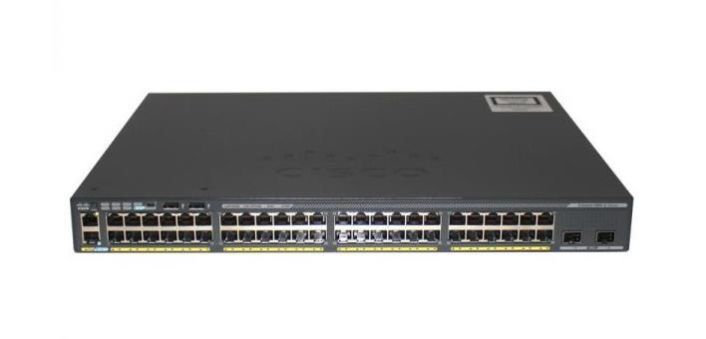C1-C2960X-48TD-L Cisco Catalyst 2960X-48TD-L 48-Ports RJ-45 10/100/1000 Managed Stackable Layer3 Switch with 2x 10 Gigabit SFP+ Ports (Refurbished)