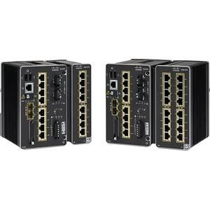 IE-3300-8P2S-E-RF Cisco Catalyst IE-3300-8P2S Rugged Switch - 8 Ports - Manageable - Gigabit Ethernet - 10/100/1000Base-T, 1000Base-X - Refurbished - 3 Layer Supported - Modular - 2 SFP Slots - Power Supply - Twisted  (Refurbished)