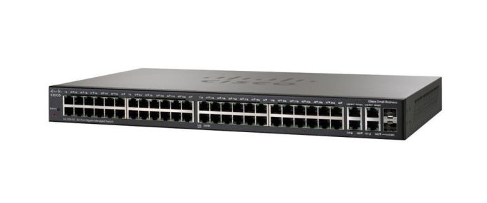 SG300-52P-RF-CPO Cisco Ingram Certified Pre-Owned SG300-52P 52-Ports Gigabit PoE Managed Switch (Refurbished)