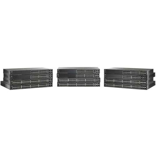 SG500X-24MPP-K9-AU Cisco SG500X-24MPP 24-Ports 10/100/1000Base-T RJ-45 PoE+ Manageable Layer3 Rack-mountable 1U and Desktop Switch with 4x SFP+ Slots (Refurbished)