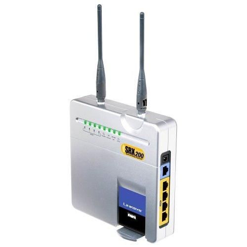 WRT54GX2 Linksys Wireless-G Broadband Router with 4Port Switch SRX200 (Refurbished)