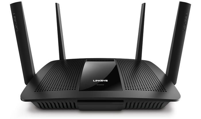 EA8500 Linksys Wireless AC2600 Dual-Band Smart Wi-Fi Router with 4x Lan Ports, 1x WAN and 1x USB Port (Refurbished)