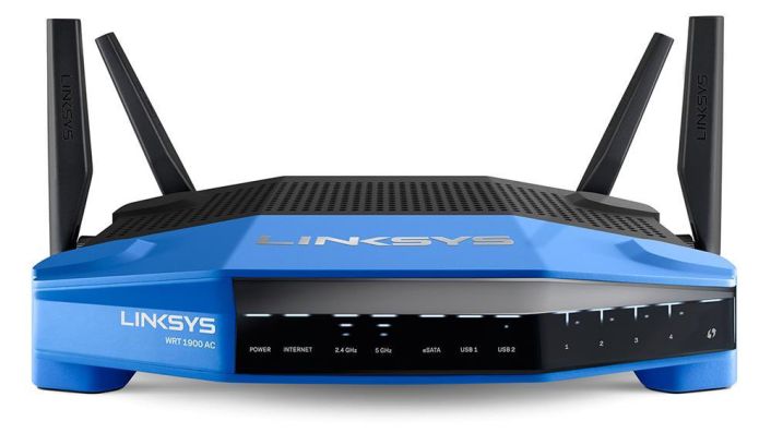 WRT1900AC-B2 Linksys AC1900 Dual Band 2.4+ 5GHz 802.11ac Smart WiFi Wireless AC Router (Refurbished)