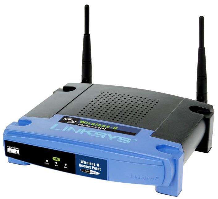 LICWRT54GSRMPBR Linksys 2.4GHz 4-Port RJ-45 54Mbps Fast Ethernet IEEE 802b/g Wireless-G Broadband Router with SpeedBooster (Refurbished)