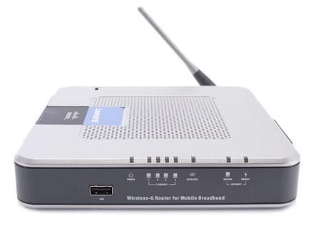 WRT54G3GV2-ST Linksys Wireless-G Router for Mobile Broadband (Refurbished)