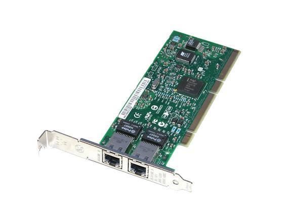 C49883-002 Intel PRO/1000 MT Dual-Ports RJ-45 1Gbps 10Base-T/100Base-TX/1000Base-T Gigabit Ethernet PCI-X Server Network Adapter