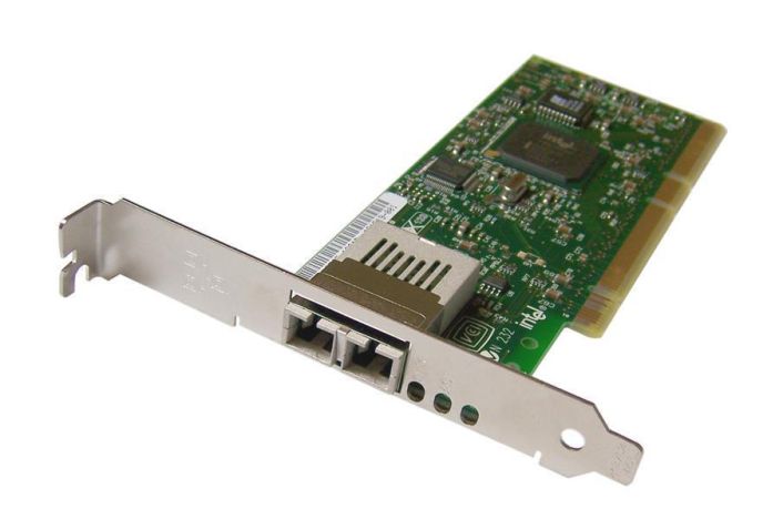 PWLA8490XFPAK5R Intel PRO/1000 XF Single-Port SC 1Gbps 1000Base-SX Gigabit Ethernet PCI-X Server Network Adapter