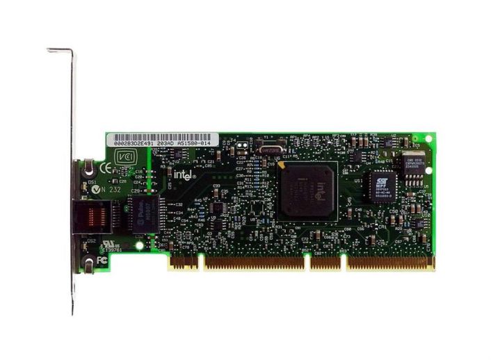 A51580-014 Intel PRO/1000 XT Single-Port RJ-45 1Gbps 10Base-T/100Base-TX/1000Base-TX Gigabit Ethernet PCI-X Server Network Adapter