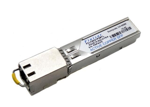 FCLF8521P2BTL-FW Finisar 1.25Gbps 1000Base-T Copper 100m RJ-45 Connector SFP Transceiver Module