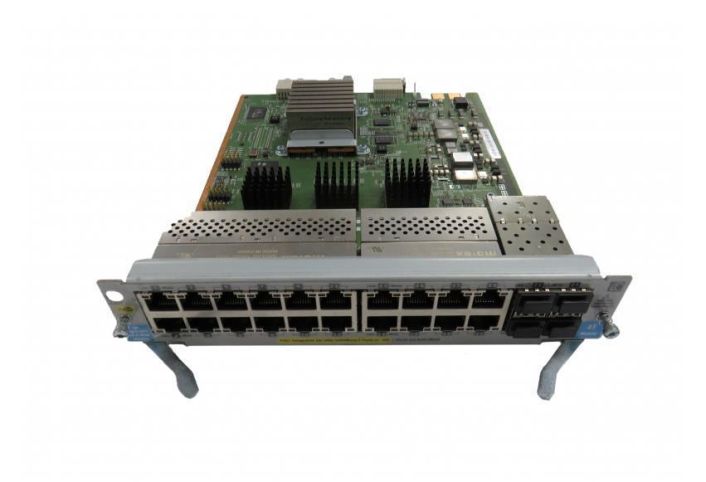 J9535A#ABA HP ProCurve 20-Ports Gigabit PoE + 4-Ports SFP v2 zl Expansion Module (Refurbished)