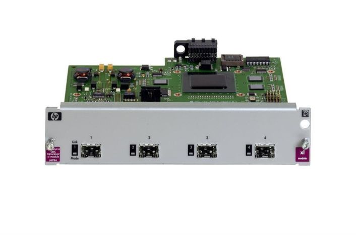 J4878-69201 HP ProCurve Switch XL 4-Ports mini-GBIC GigaBit Ethernet Expansion Module (Refurbished)