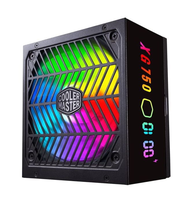 MPG-7501-AFBAP-JP Cooler Master XG 750-Watts 100-240V AC 50-60Hz 80-Plus Platinum Full Modular ATX Power Supply