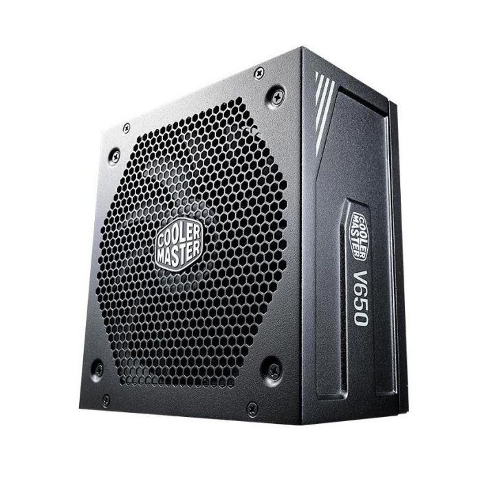 MPY-650V-AFBAG-ST Cooler Master V 650-Watts 100-240V AC 9-4.5A 50-60Hz 80-Plus Gold Full Modular ATX Power Supply