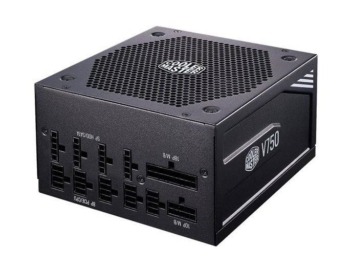 MPY-750V-AFBAG-EU Cooler Master MWE 750-Watts 100-240V AC 10-5A 50-60Hz 80-Plus Gold Full Modular ATX Power Supply