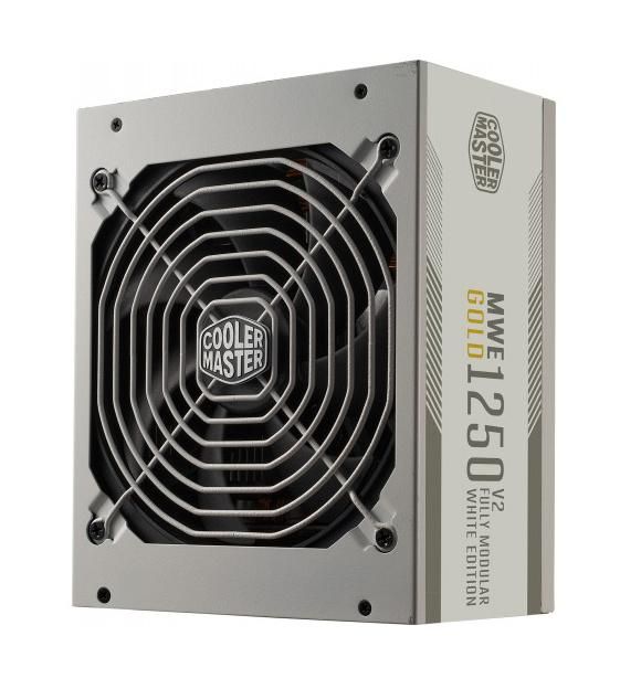 MPE-C501-AFCAG-ST Cooler Master MWE 1250-Watts 100-240V AC 15-7A 47-63Hz 80-Plus Gold Full Modular ATX Power Supply