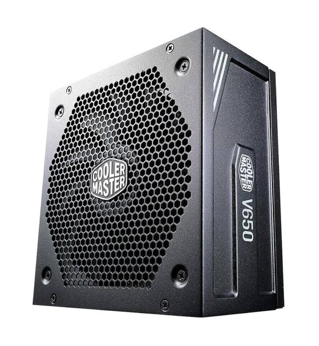 MPY-650V-AFBAG-JP Cooler Master V 650-Watts 100-240V AC 9-4.5A 50-60Hz 80-Plus Gold Full Modular ATX Power Supply