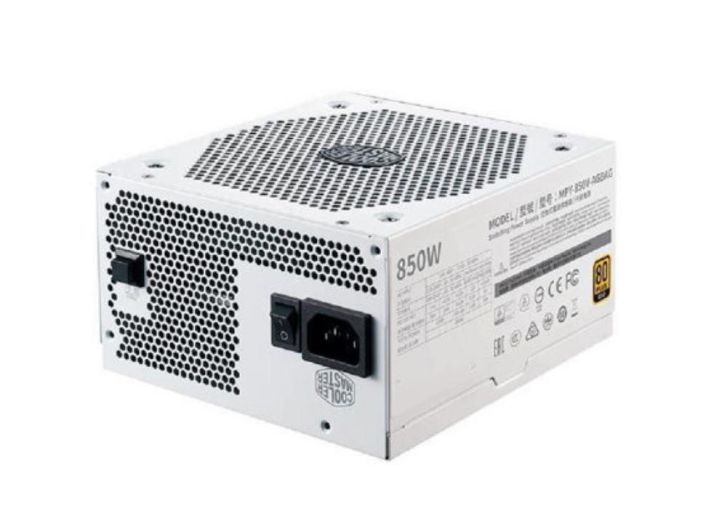MPY-850V-AGBAG-WO Cooler Master V 850-Watts 100-240V AC 13-6A 50-60Hz 80-Plus Gold Full Modular ATX Power Supply