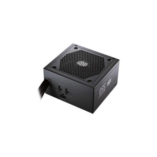 MPX-5501-AMAAB-KR Cooler Master MasterWatt 550-Watts 100-240V AC 8-4A 50-60Hz 80-Plus Bronze Semi Modular ATX Power Supply