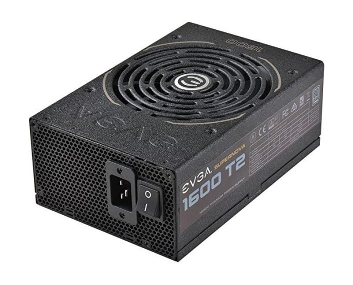220-T2-1600-X3 EVGA SuperNOVA 1600 T2 16000-Watts ATX 24-Pin 80 Plus Titanium Power Supply