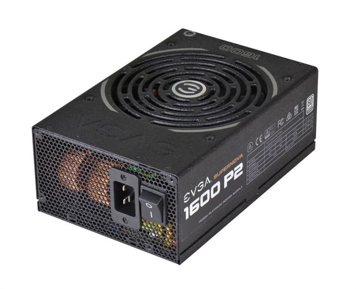 EV1600P2X EVGA 1600-Watts 80 Plus Platinum ATX12V EPS12V Power Supply