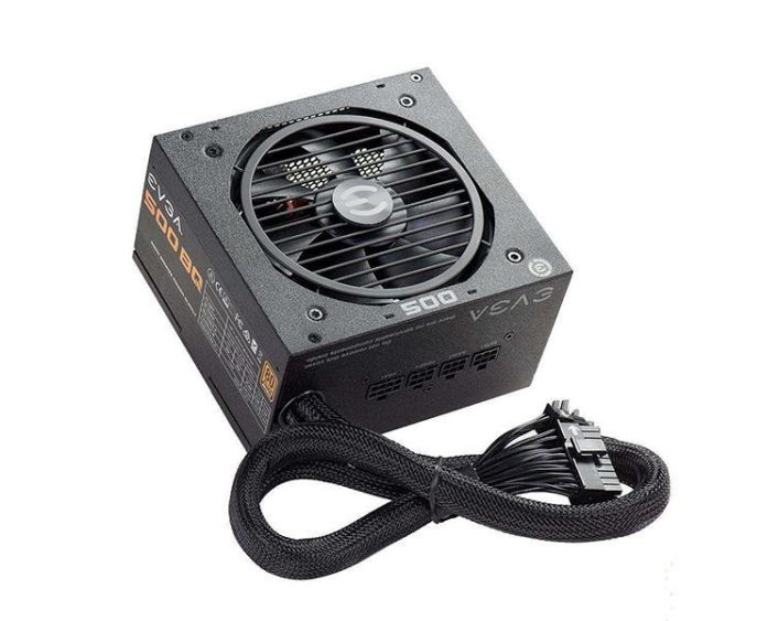 110-BQ-0500-K2 EVGA 500-Watts ATX 24-Pin Power Supply