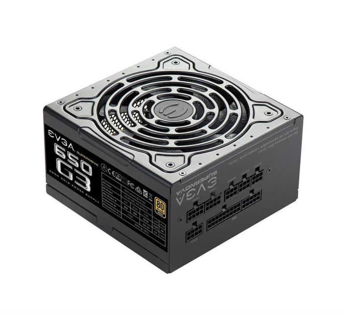 220-G3-0650-Y3 EVGA SuperNOVA 650 G3 650-Watts ATX 24-Pin Power Supply