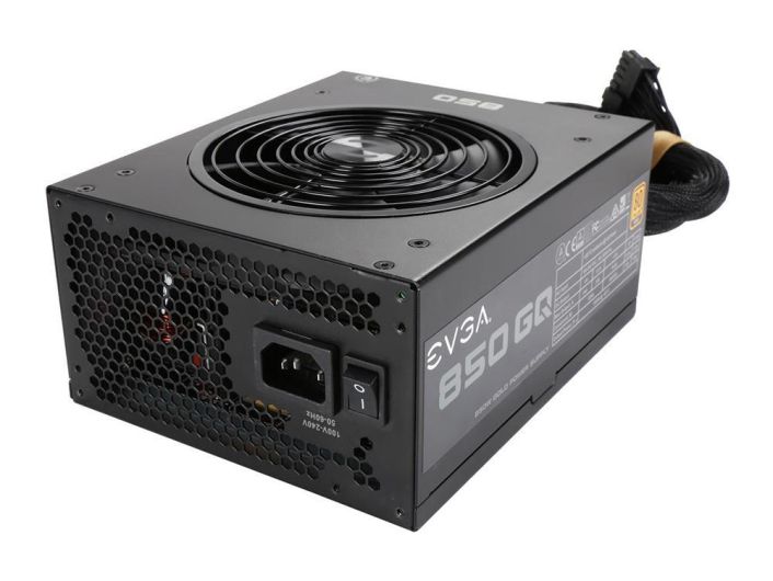 210-GQ-0850-RX EVGA 850-Watts ATX12V / EPS12V SLI Ready CrossFire Ready 80 Plus GOLD PFC Power Supply