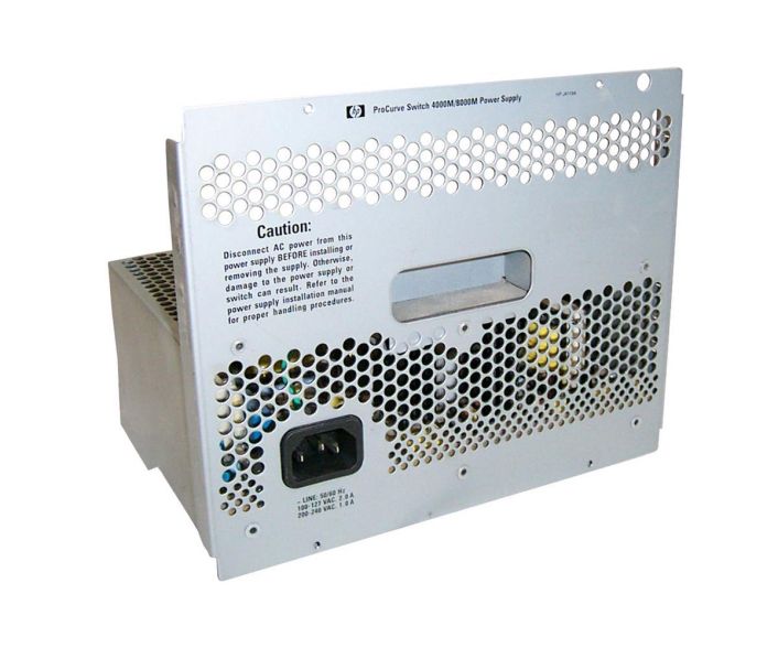J4119-69001 HP 625-Watts 100-240V AC Redundant Hot Swap Power Supply for ProCurve 4000M/ 8000M Switch