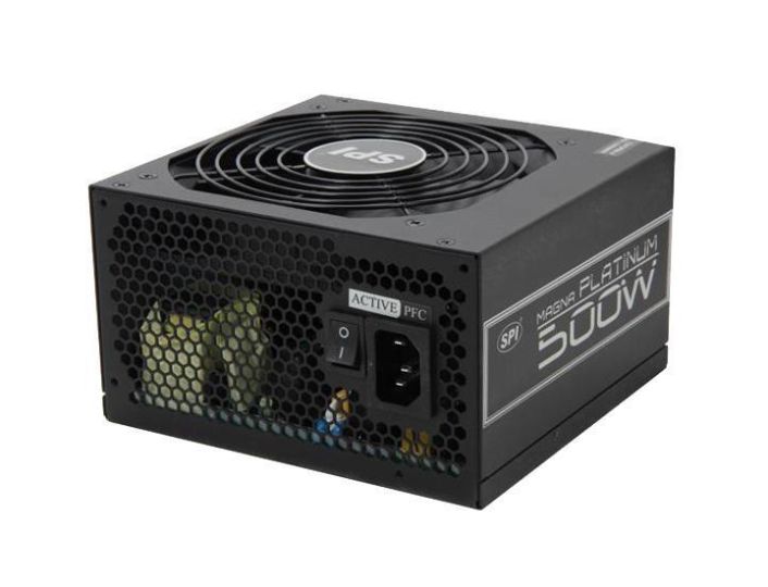R-FSP500-70ETN Sparkle Power 500-Watts ATX12V 2.3 Switching 80Plus Platinum Power Supply with Active PFC