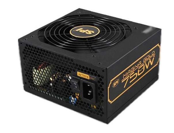 SPI750ACAG Sparkle Power 750-Watts ATX12V 2.3 Switching 80Plus Gold Power Supply with Active PFC