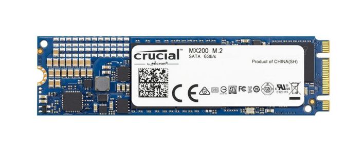 CT10004152 Crucial MX200 Series 500GB MLC SATA 6Gbps M.2 2280 Internal Solid State Drive (SSD) for Dell OptiPlex 5250 All-in-One