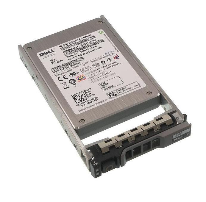 341-9735 Dell 100GB SATA 3Gbps 2.5-inch Internal Solid State Drive (SSD)