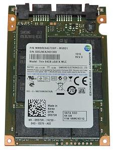 0R075R Dell 64GB MLC SATA 3Gbps uSATA 1.8-inch Internal Solid State Drive (SSD)
