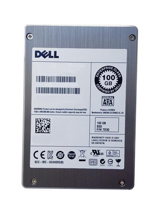 T4RJH Dell 100GB SAS 3.5-inch Internal Solid State Drive (SSD)