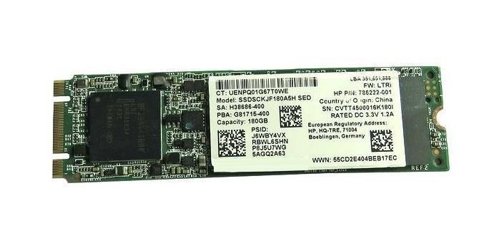 753730-001 HP 180GB MLC SATA 6Gbps M.2 2280 Internal Solid State Drive (SSD)