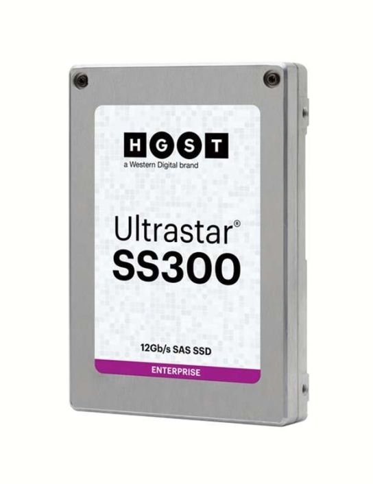 HUSTR7696ASS201 HGST Hitachi Ultrastar SS300 960GB TLC SAS 12Gbps Read Intensive (SED-TCG Encryption) 2.5-inch Internal Solid State Drive (SSD)