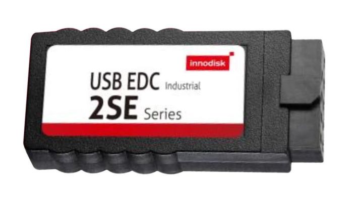 DEUV1-16GI72AC1SB InnoDisk 2SE Series 16GB SLC USB 2.0 EDC Vertical 2.54mm Internal Solid State Drive (SSD)