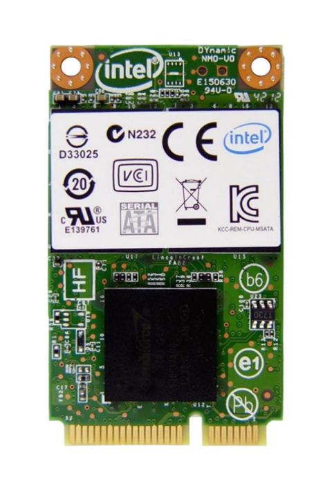 SSDMCEAC240A301 Intel 525 Series 240GB MLC SATA 6Gbps (AES-128) mSATA Internal Solid State Drive (SSD)