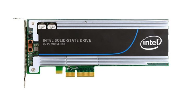 SSDPEDMD016T4U1 Intel DC P3700 Series 1.6TB MLC PCI Express 3.0 x4 NVMe (PLP) HH-HL Add-in Card Solid State Drive (SSD)