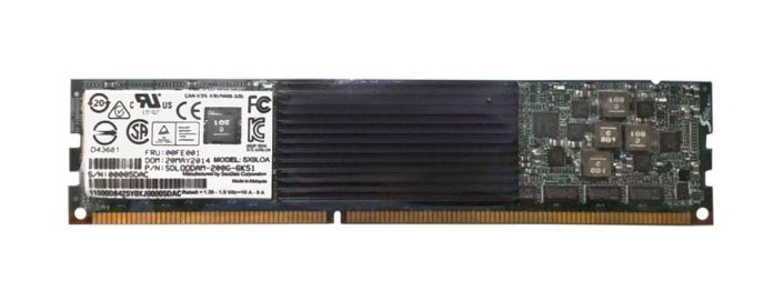 00FE001 Lenovo eXFlash 200GB MLC DDR3 1600MHz (Maximum) Low Profile DIMM Internal Solid State Drive (SSD) for X6 Series Server Systems