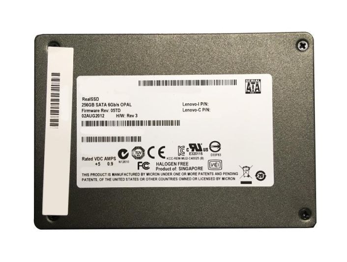 00HN457 Lenovo 256GB MLC SATA 6Gbps 2.5-inch Internal Solid State Drive (SSD)
