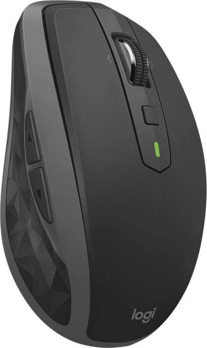 Logitech - MX Anywhere 2S Bluetooth Edition Wireless Mouse with Hyper-Fast Scrolling