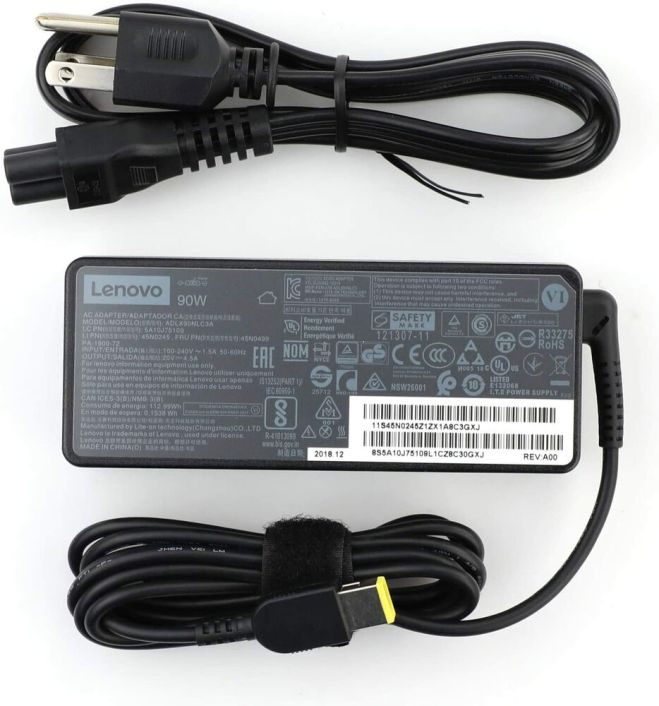 OEM 90W AC Adapter Charger For Lenovo ThinkPad X1 Carbon T470 T450s T430 T440P