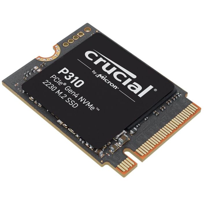 Crucial P310 1TB PCIe Gen4 2230 NVMe M.2 SSD - Up to 7,100 MB/s - Uplevel Your