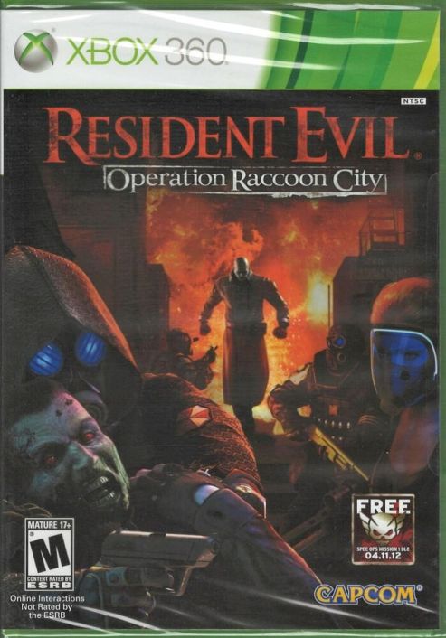 Resident Evil: Operation Raccoon City Xbox 360 (Brand New Factory Sealed US Vers