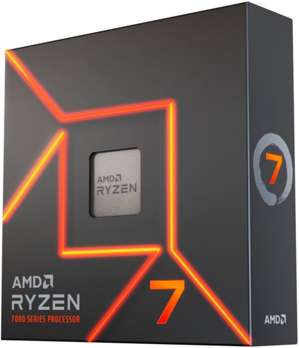 AMD - Ryzen 7 7700X 8-Core - 16-Thread 4.5GHz (5.4 GHz Max Boost) Socket AM5