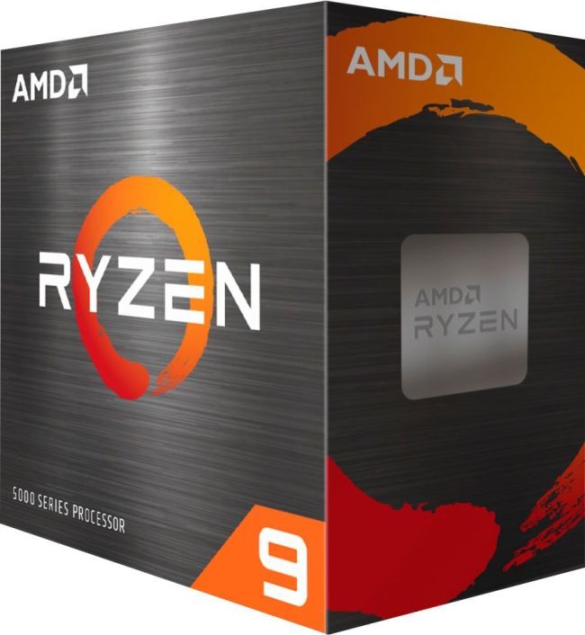 AMD - Ryzen 9 5900X 4th Gen 12-Core, 24-Threads Unlocked Desktop Processor With