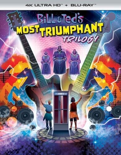 Bill & Ted's Most Triumphant Trilogy [New 4K UHD Blu-ray] 4K Mastering, Boxed